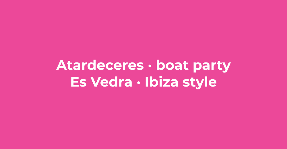Atardeceres, boat party, Es Vedrà y el Ibiza style: lo más viral de la isla